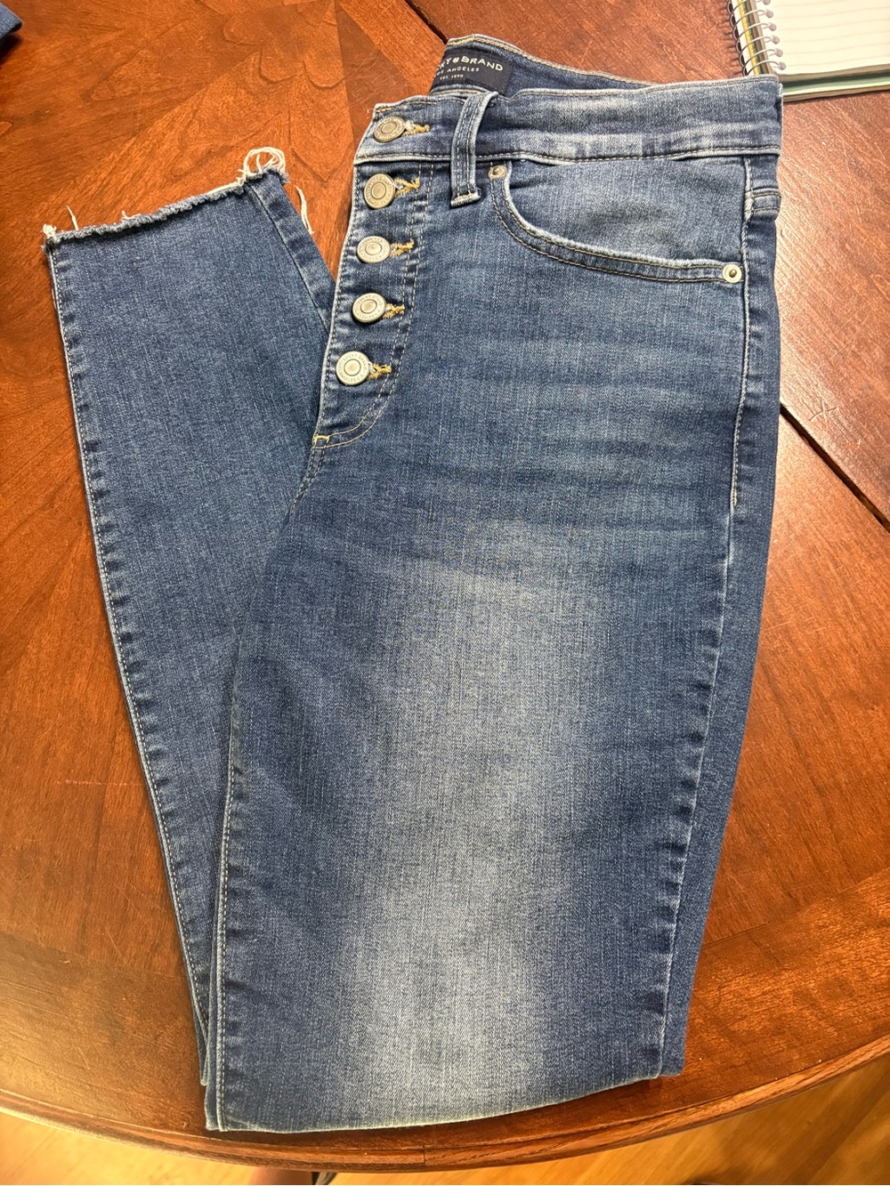 Lucky Brand Women's Bridgette High Rise Skinny Medium Blue Wash size 8/29